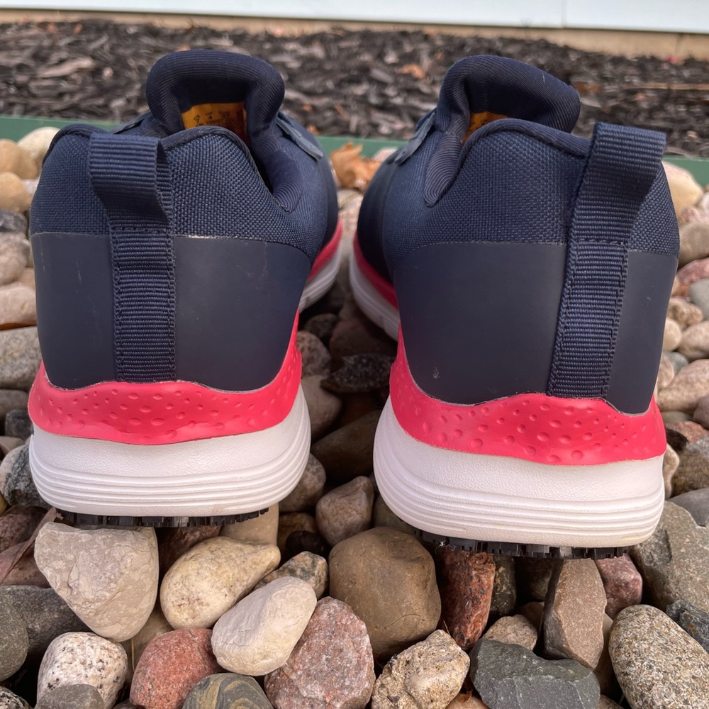 Skechers‎ Sadie Alloy Toe Slip Resistant Air Cooled Memory Foam Work Sneakers - Picture 7 of 13